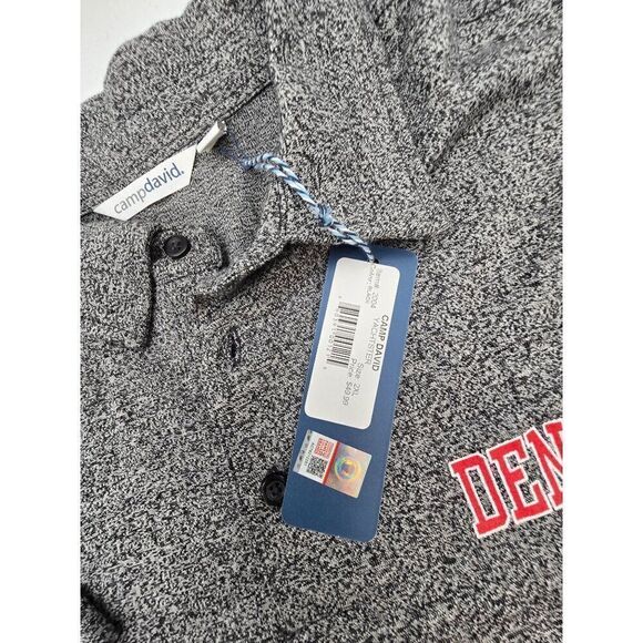 Camp David Mens Denison 1831 Polo Shirt Size XXL Gray - Picture 2 of 6